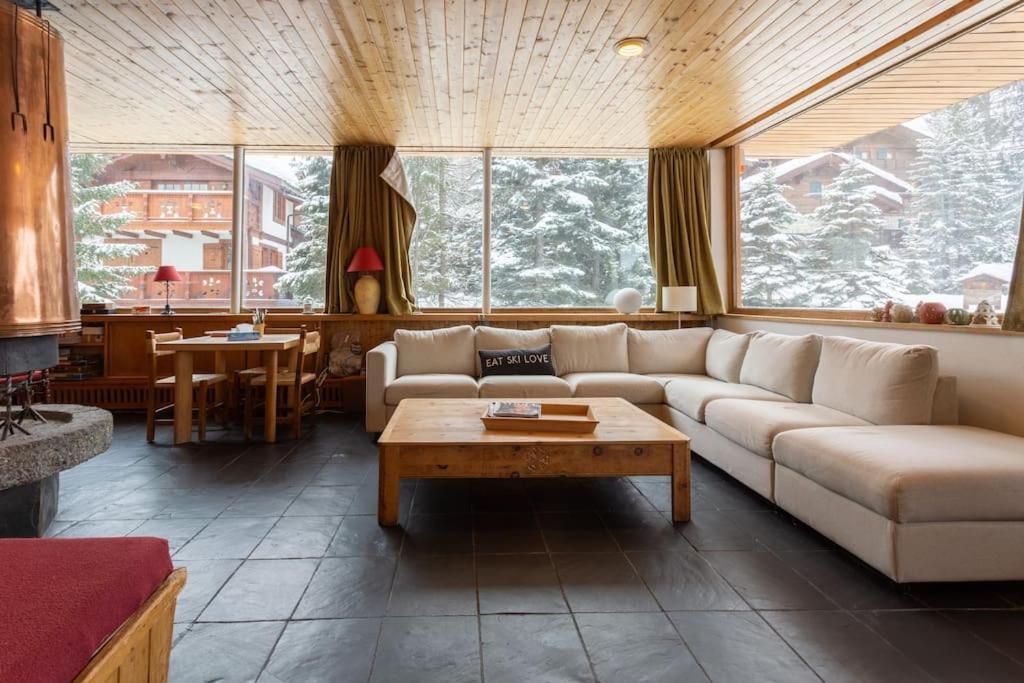 Chalet Robaumont - Grand Chalet Familial Proche Du Centre Et Des Pistes كورشوفيل المظهر الخارجي الصورة