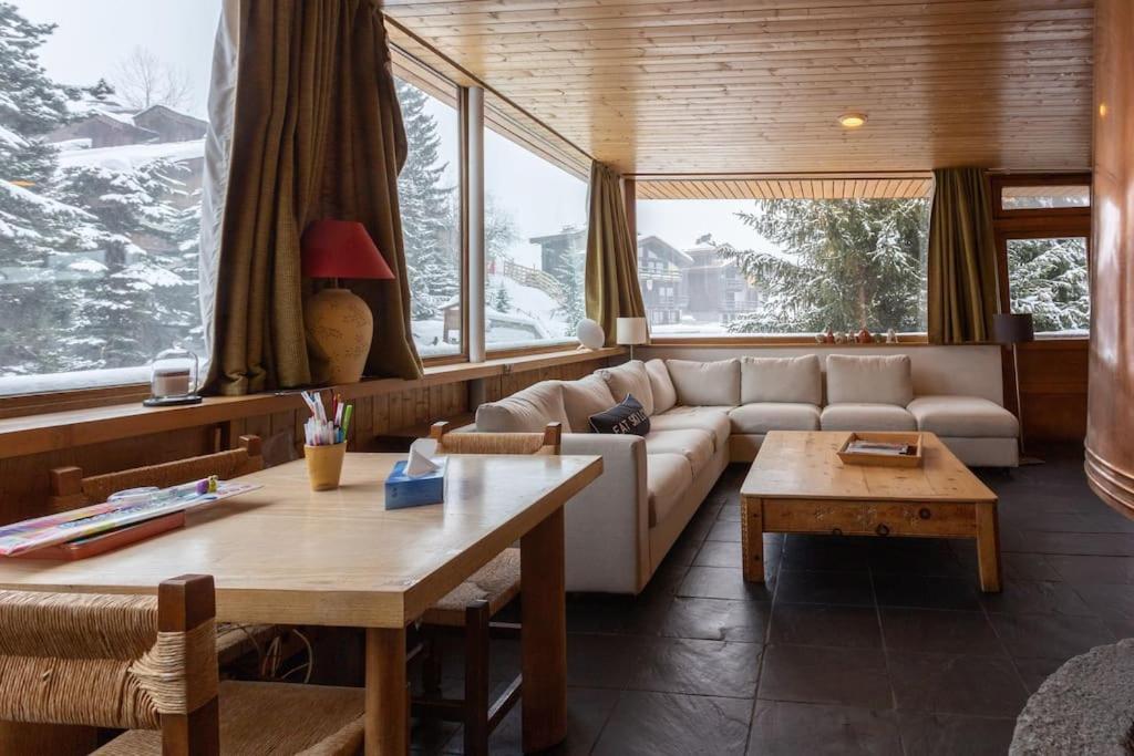 Chalet Robaumont - Grand Chalet Familial Proche Du Centre Et Des Pistes كورشوفيل المظهر الخارجي الصورة