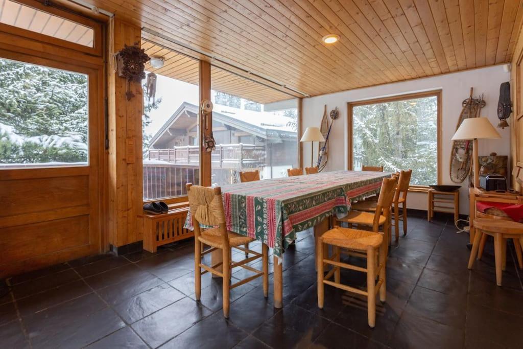 Chalet Robaumont - Grand Chalet Familial Proche Du Centre Et Des Pistes كورشوفيل المظهر الخارجي الصورة