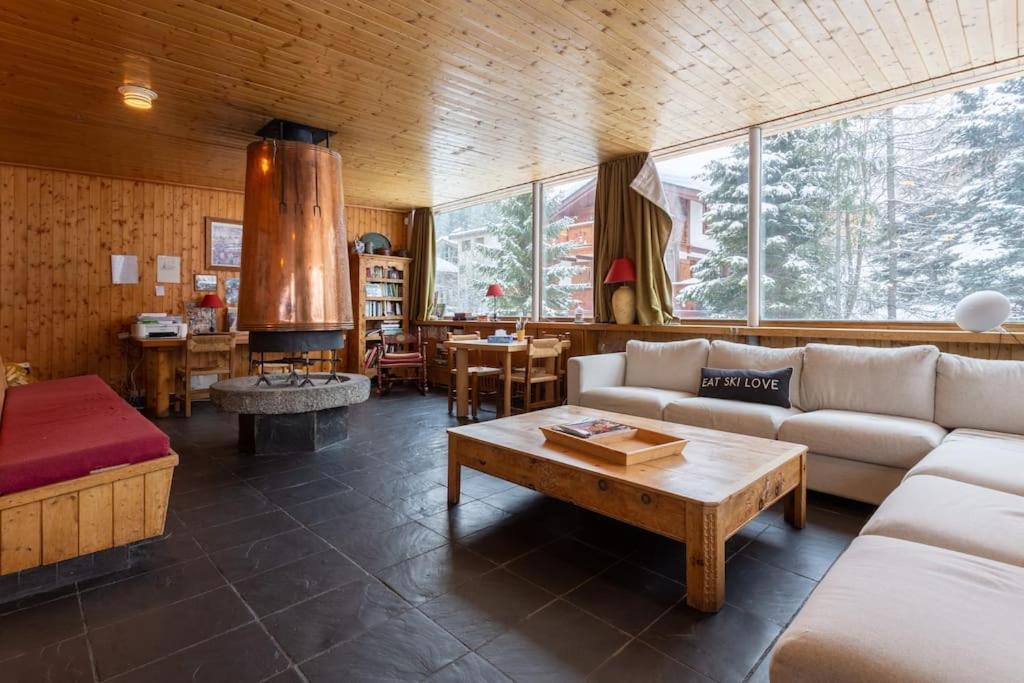 Chalet Robaumont - Grand Chalet Familial Proche Du Centre Et Des Pistes كورشوفيل المظهر الخارجي الصورة